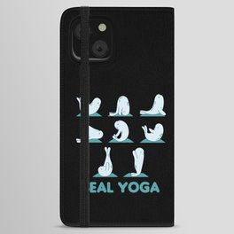 Robben Yoga Cute Robben Yoga Mat Sport Yoga iPhone Wallet Case