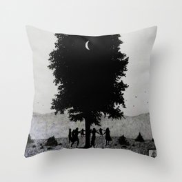 Moon Dance Throw Pillow