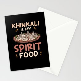 Khinkali Spirit Food Stationery Card