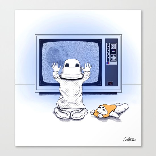 They're here! Canvas Print
