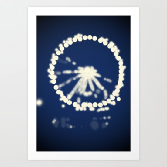 Ferris Wheel Art Print