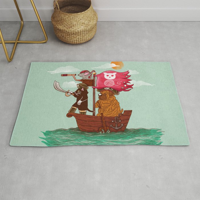 The Pirates Rug