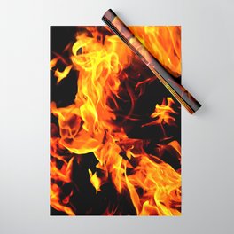 Fire on Display Wrapping Paper