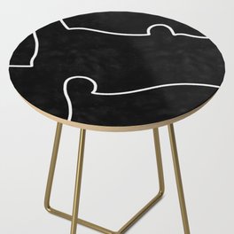 Spatial Concept 75. Minimal Art. Side Table