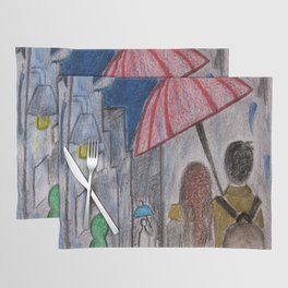 something in the rain Placemat