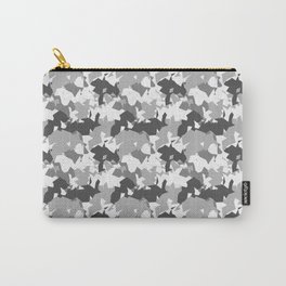 Grey camo pattern  Carry-All Pouch