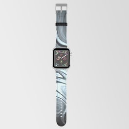 White Cosmic Mirror Apple Watch Band