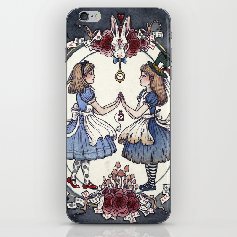 Wonder And Wander Iphone Skin By Caitlinhackettart Society6