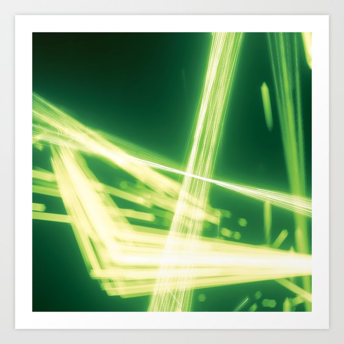 Point of Impact Art Print | Abstract, Gaming