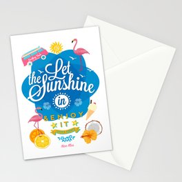 Let the Sunshine in No.2 Stationery Cards