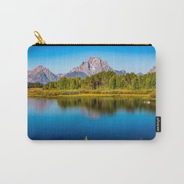 Oxbow Bend - Mt Moran in the Grand Tetons Carry-All Pouch