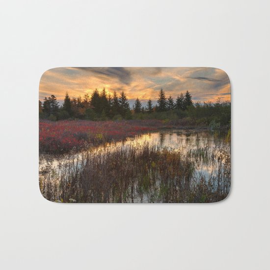Autumn Dolly Sods Sunset Bath Mat