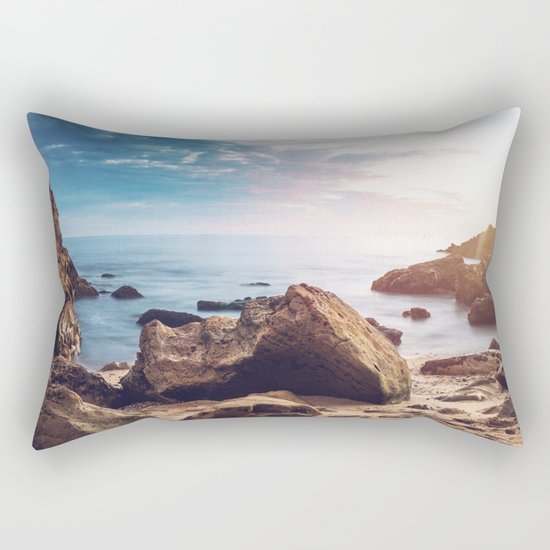 Ocean Rock Rectangular Pillow
