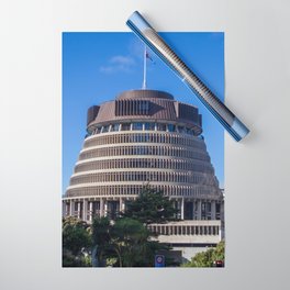 New Zealand Photography - Federal Government Office In Wellington Wrapping Paper