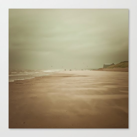 Wind Beach Canvas Print