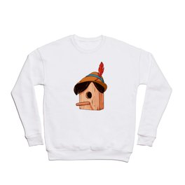 Woodpecker´s house Crewneck Sweatshirt