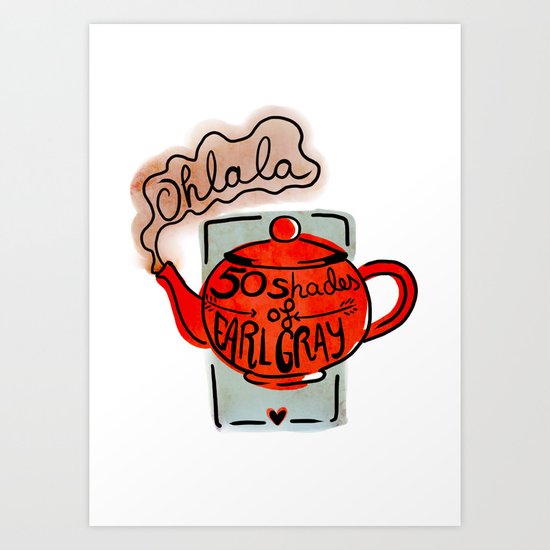 Ohlala Art Print