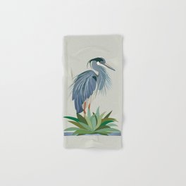 Blue Heron Hand & Bath Towel