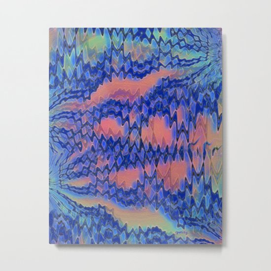 Tangled Web Metal Print