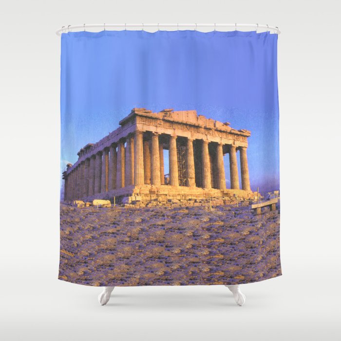 The Parthenon Shower Curtain