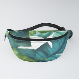 Tropical Banana Leaves Unique Pattern Fanny Pack