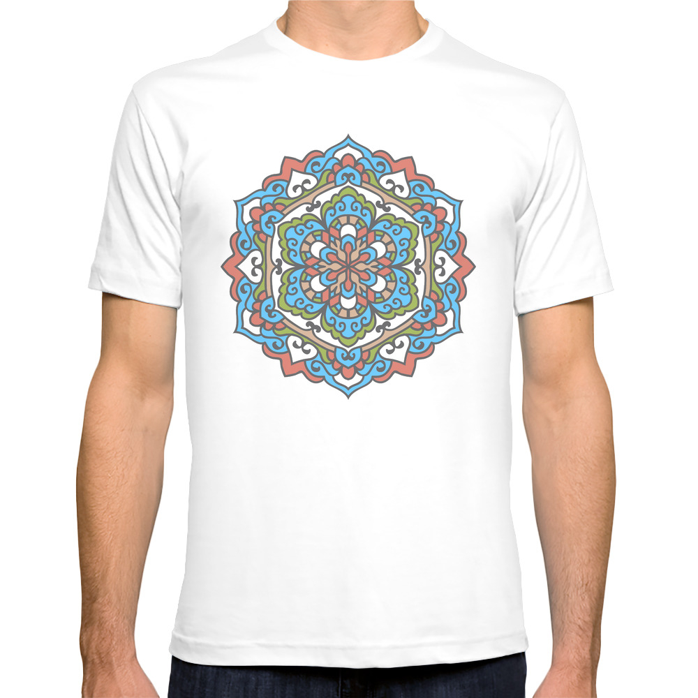 Mandala T-shirt by aylunadevi
