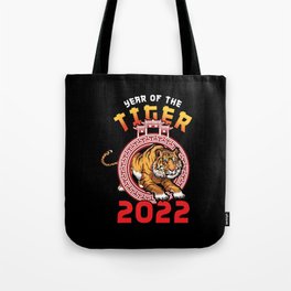 Horoscope Chinese Year Of Tiger New Year 2022 Tote Bag