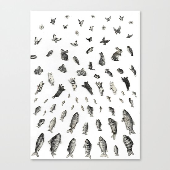 BEGGINNINGS Canvas Print