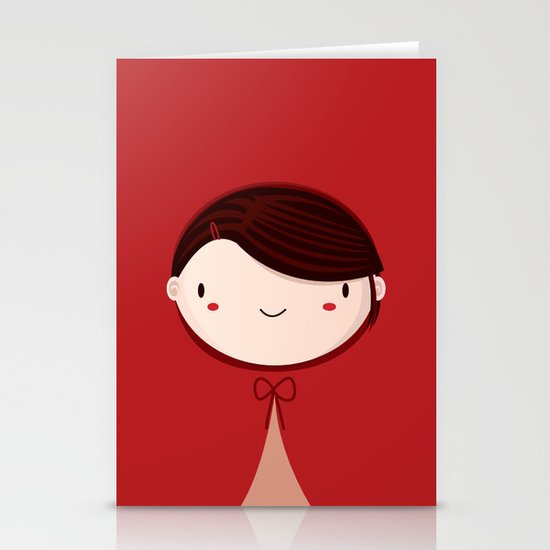 Little red Stationery Cards