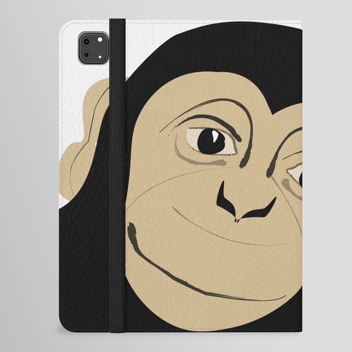 Monkey Illustration  iPad Folio Case