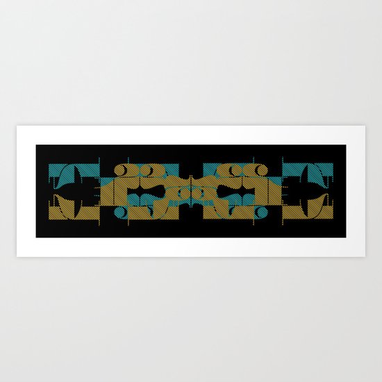The Hair Style Art Print