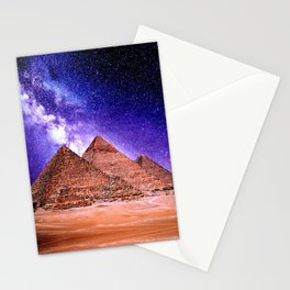 The Egyptian Pyramids Stationery Card