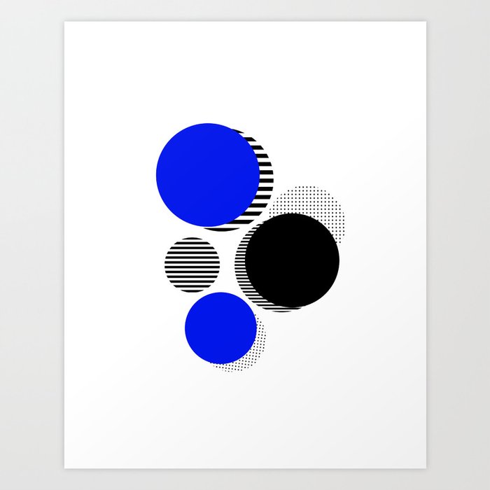 Circles 01. Art Print