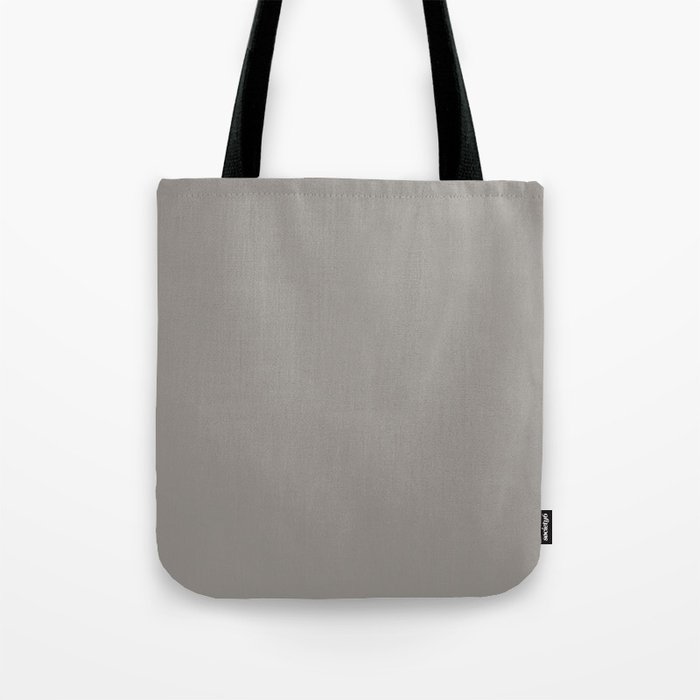 TABBY CAT COLOR. Gray neutral solid color Tote Bag