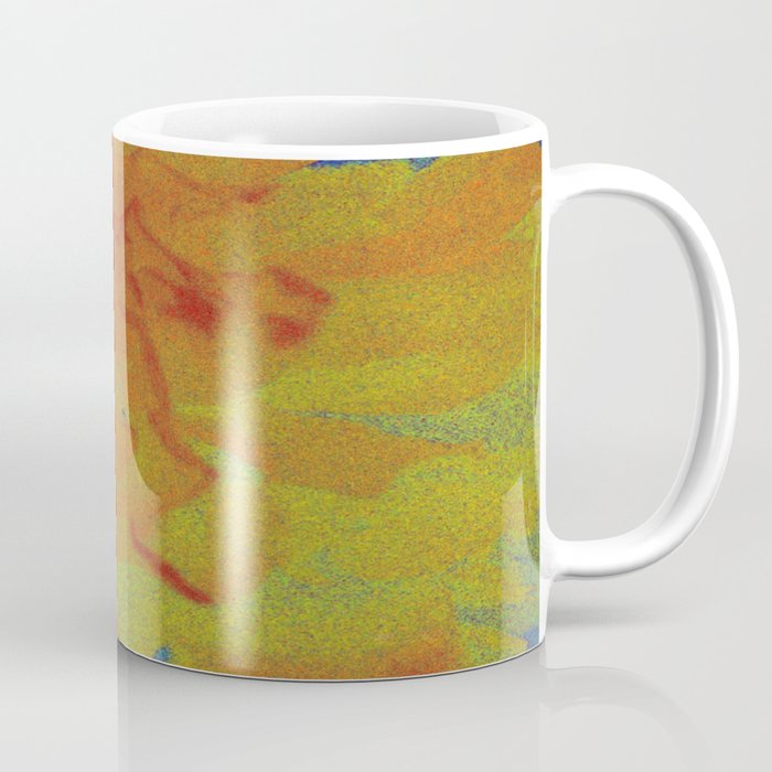 Flower | Flowers | Fading Flower | Red Abstract Coffee Mug