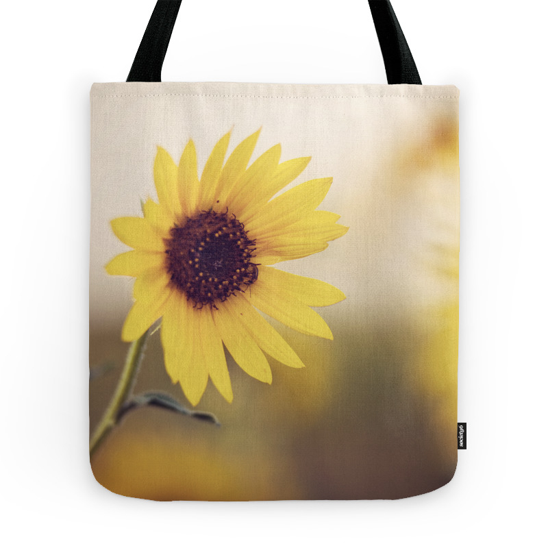Sunflower Tote Bag by jessicatorres