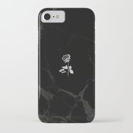 Forever Petal (Black Silver) iPhone Case