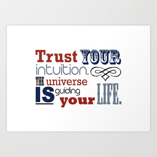 Fortune Cookie - on intuition Art Print
