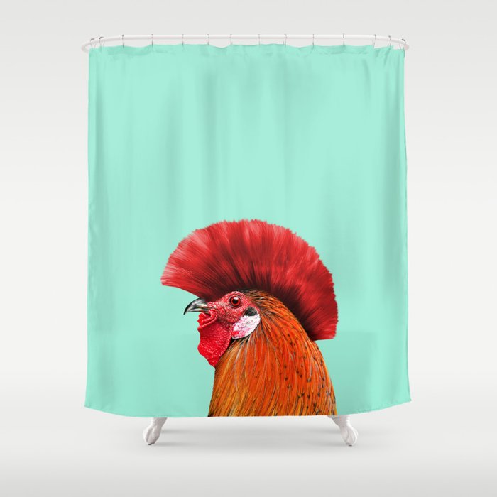 PUNK COCK Shower Curtain