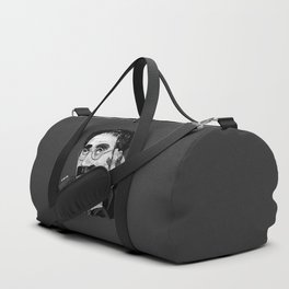 Groucho Marx Portrait Illustration Duffle Bag