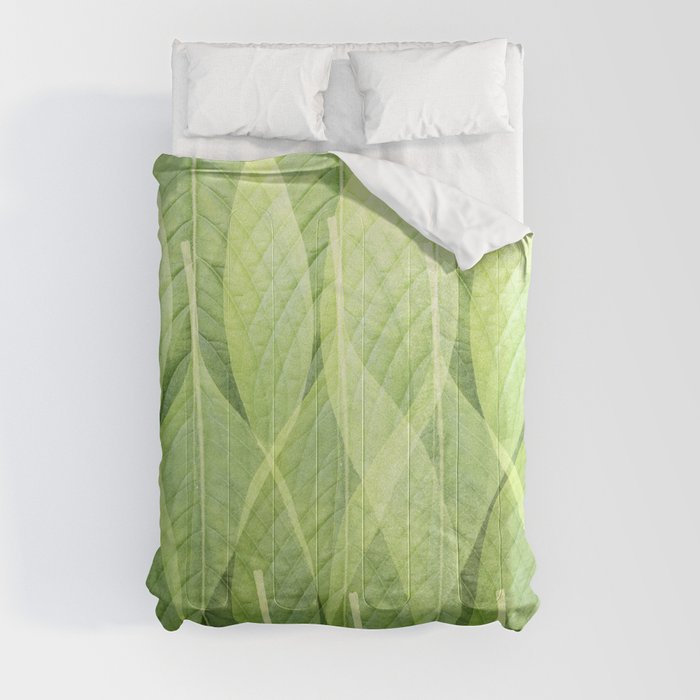 Green Leaves Comforter