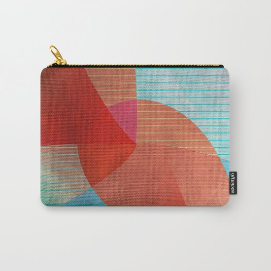Multicolored abstract 2016 / 015 Carry-All Pouch
