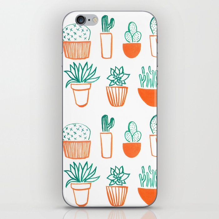Cactus Artwork iPhone Skin