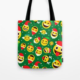 Christmas pattern Emoticon decoration Tote Bag