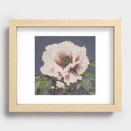 Beautiful Japanese Flower Recessed Framed Print