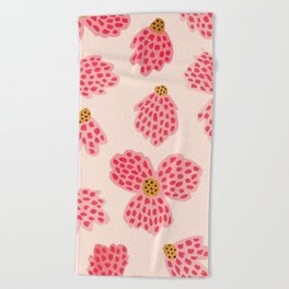 Painted Floral No. 22 Beach Towel
