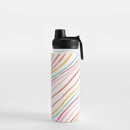 Wavy Stripes Water Bottle