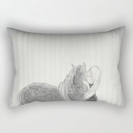 Our Hearts In the Moonlight  Rectangular Pillow
