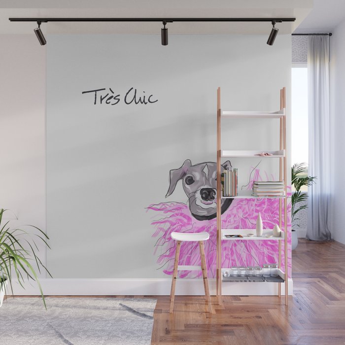 Tres Chic Iggy Wall Mural