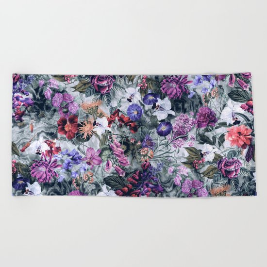 Botanical Dreams Beach Towel